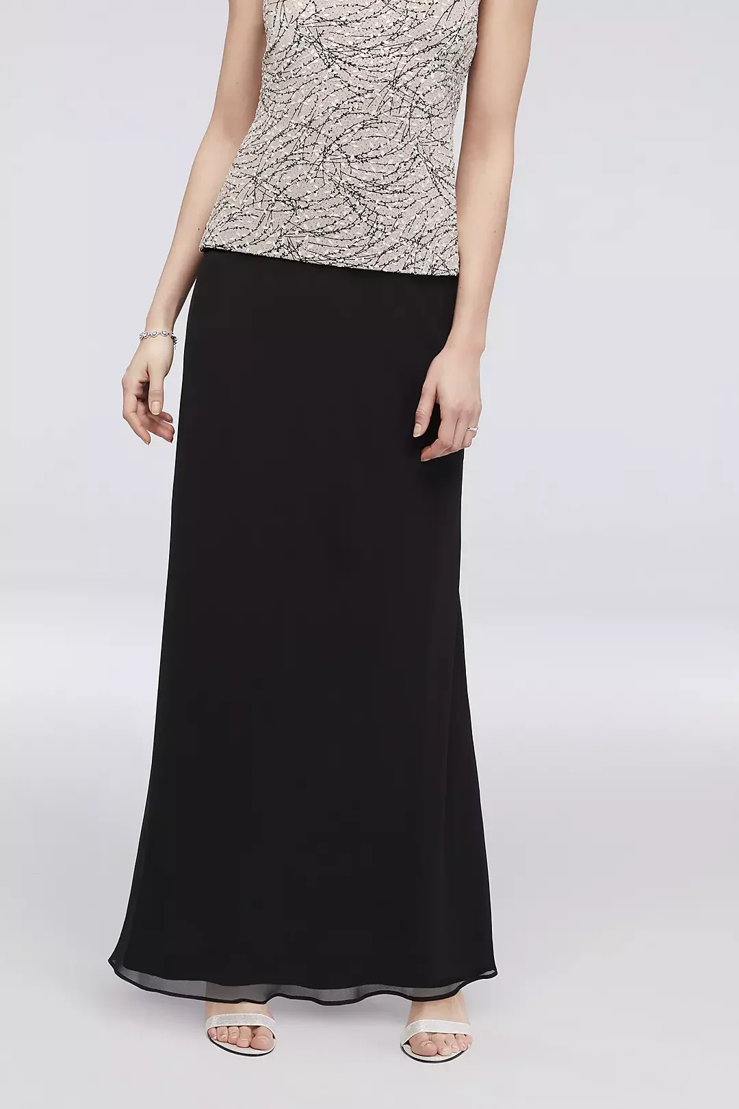 Alex Evenings Chiffon Skirt 36527 - Image 3