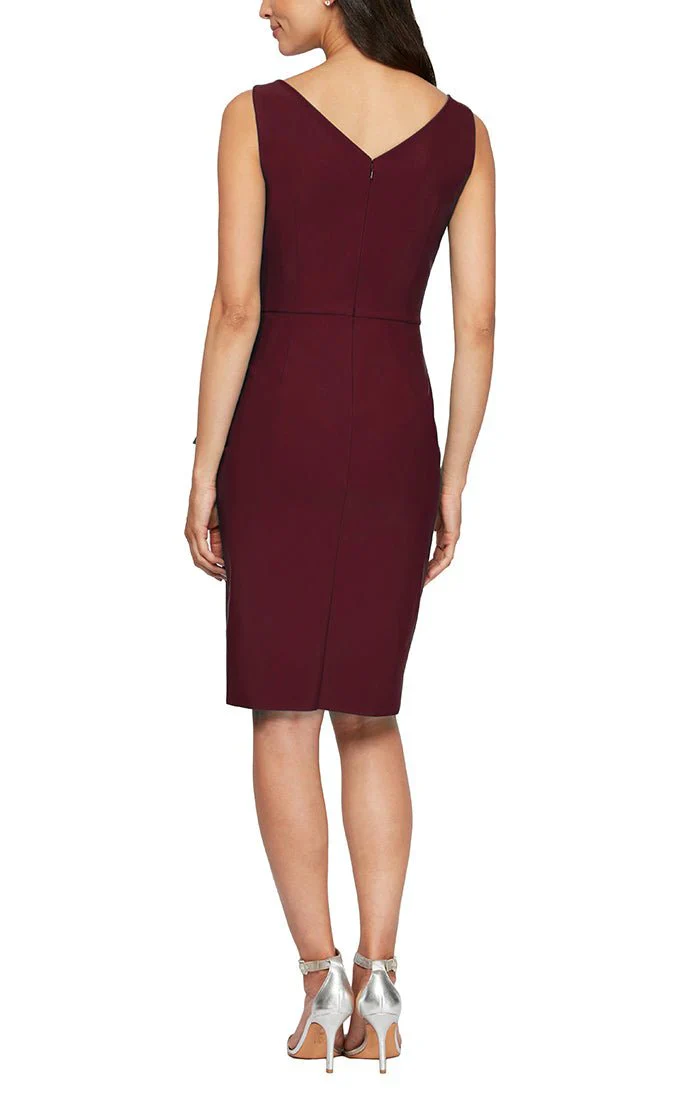 Alex Evenings Compression Ruffle Cocktail Dress 134005 - Image 17