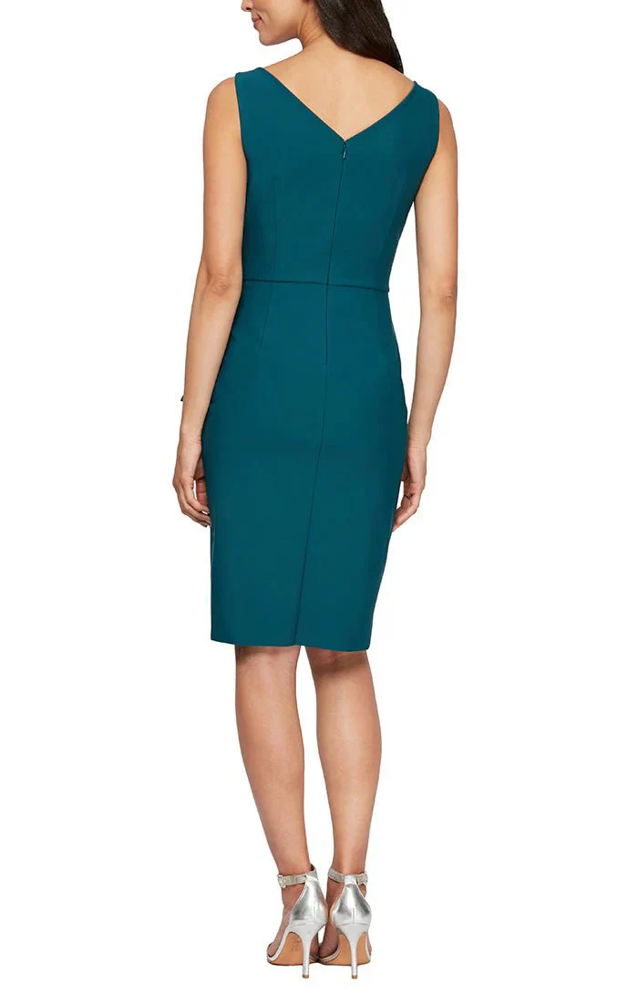 Alex Evenings Compression Ruffle Cocktail Dress 134005 - Image 19
