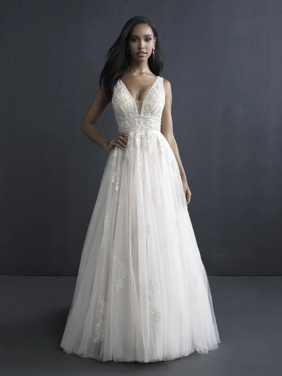 Allure Bridals Couture Dress C604 - Image 3