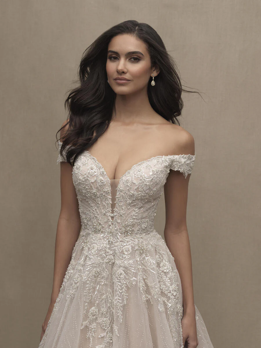 Allure Bridals Couture Dress C620 - Image 5