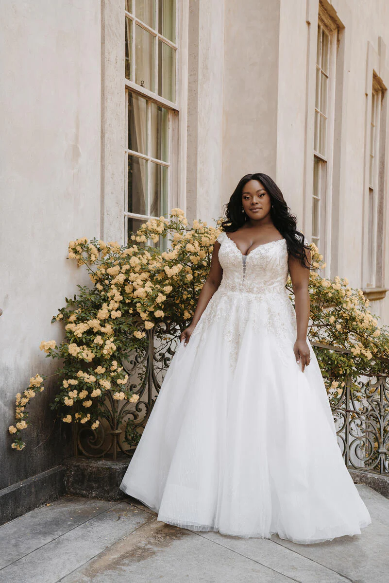 Allure Bridals Couture Dress C620 - Image 6