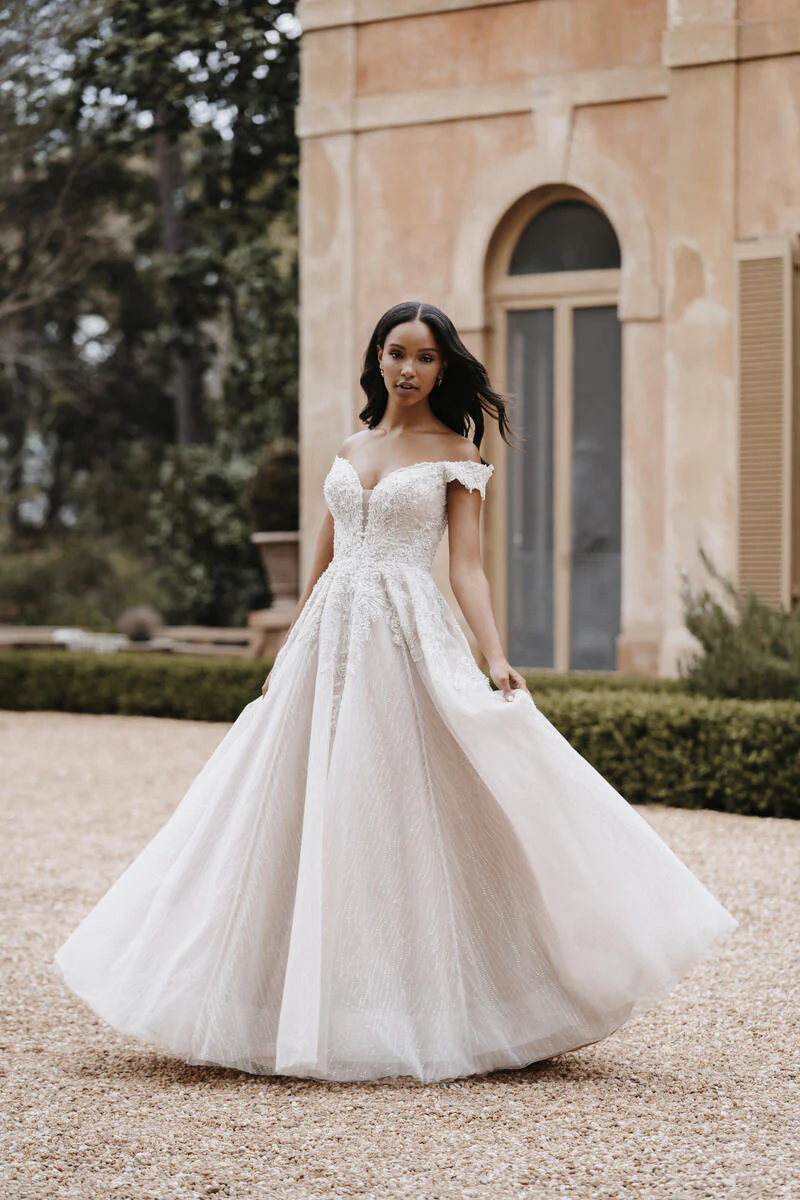 Allure Bridals Couture Dress C620 - Image 7