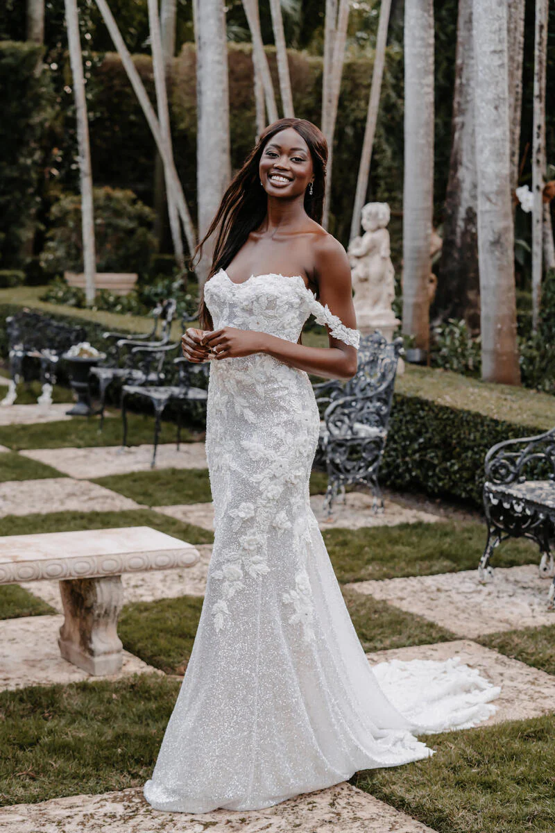 Allure Bridals Couture Dress C626 - Image 3