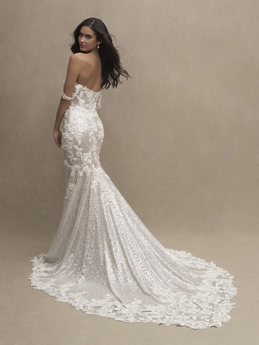 Allure Bridals Couture Dress C626 - Image 8