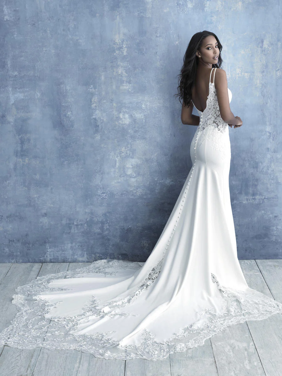 Allure Bridals Dress 9682 - Image 3
