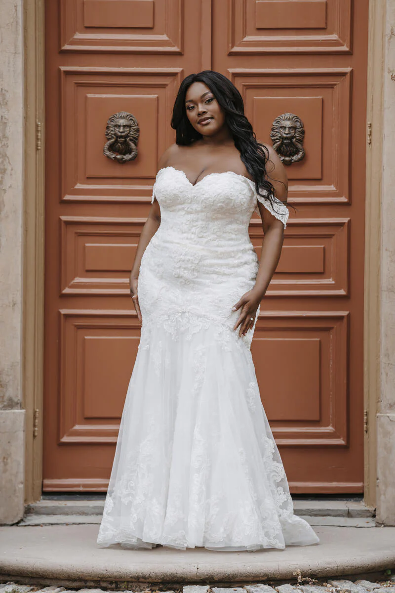 Allure Bridals Dress 9857 - Image 10