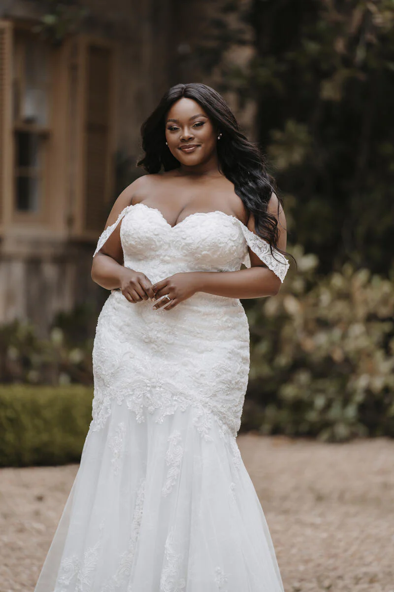 Allure Bridals Dress 9857 - Image 11