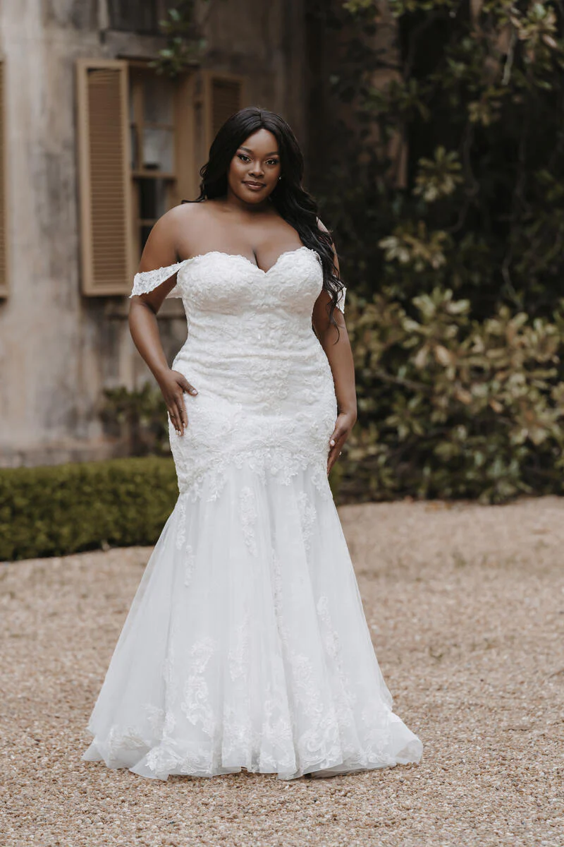 Allure Bridals Dress 9857 - Image 12