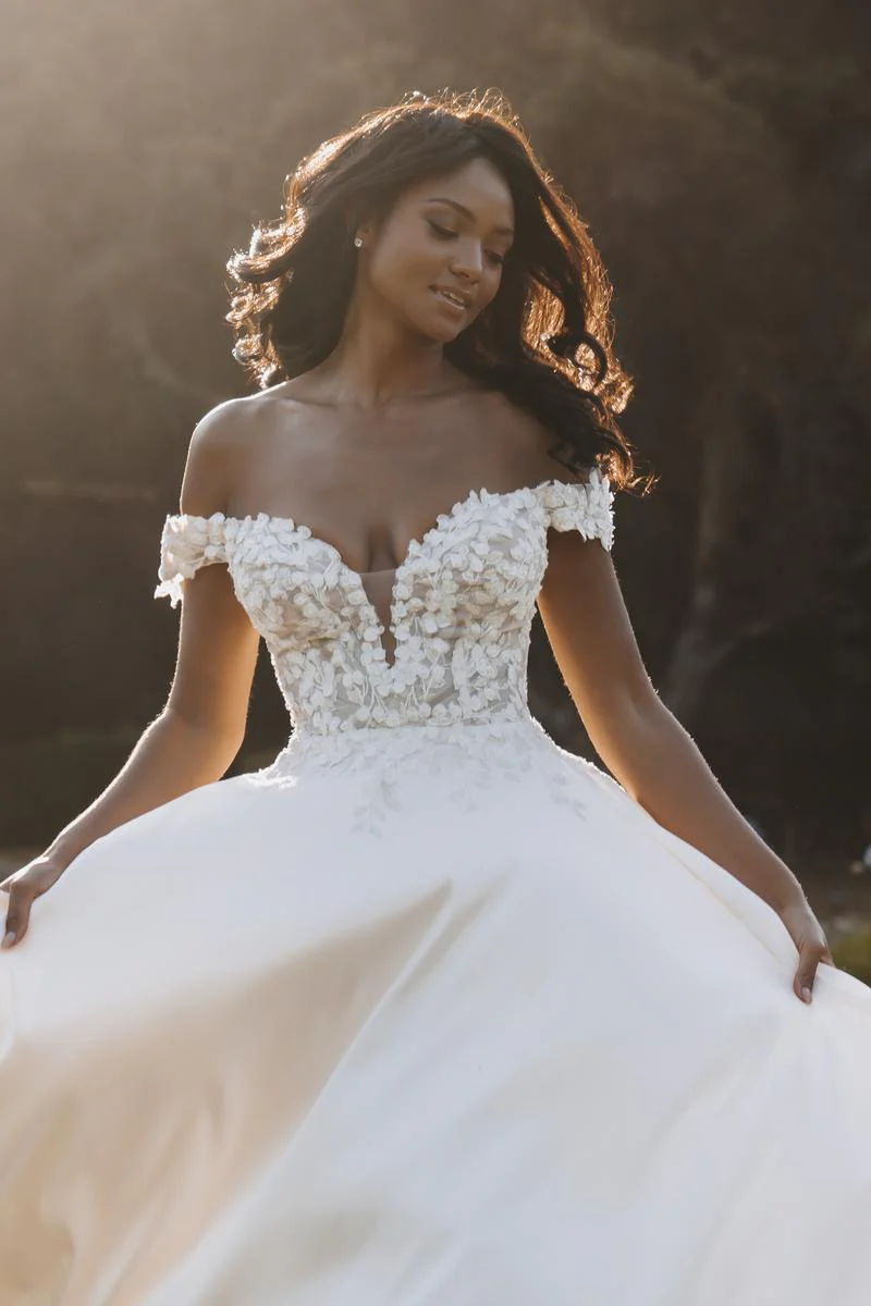Allure Bridals Dress 9908 - Image 3