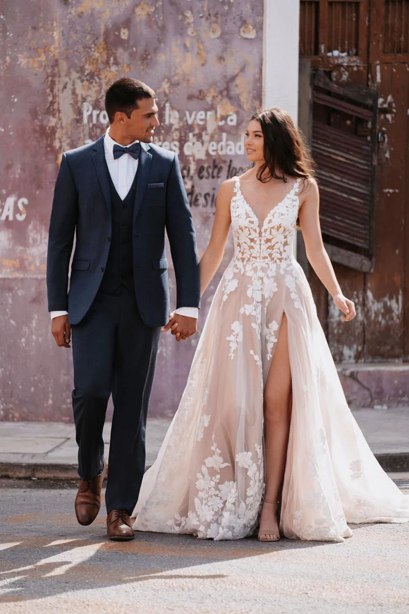 Allure Bridals Dress 9956 - Image 3
