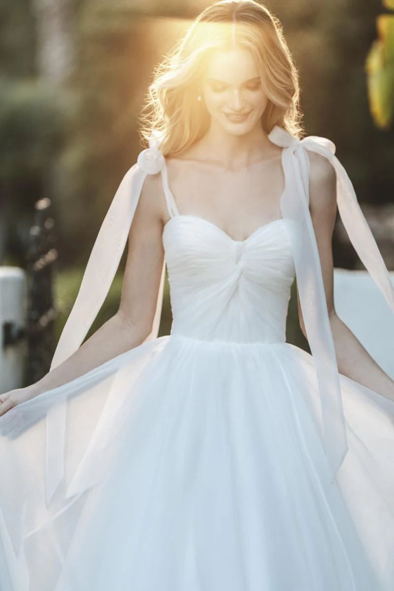 Allure Bridals A-Line Organza Bridal Gown R3750 - Image 3