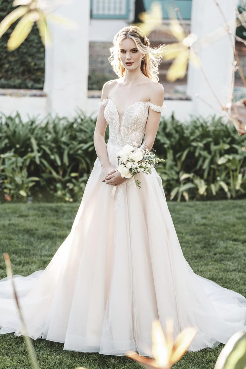 Allure Bridals Botanical Motif Bridal Gown R3751 - Image 3