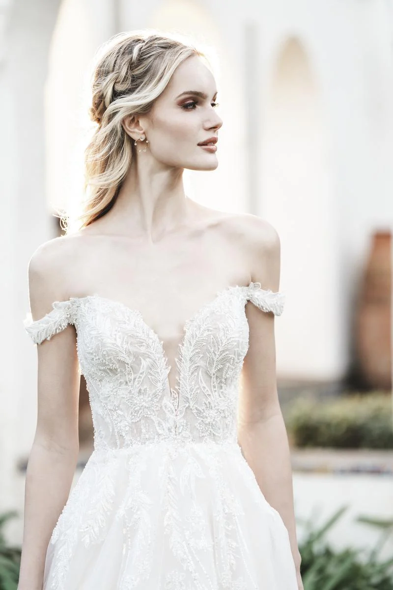 Allure Bridals Botanical Motif Bridal Gown R3751 - Image 4