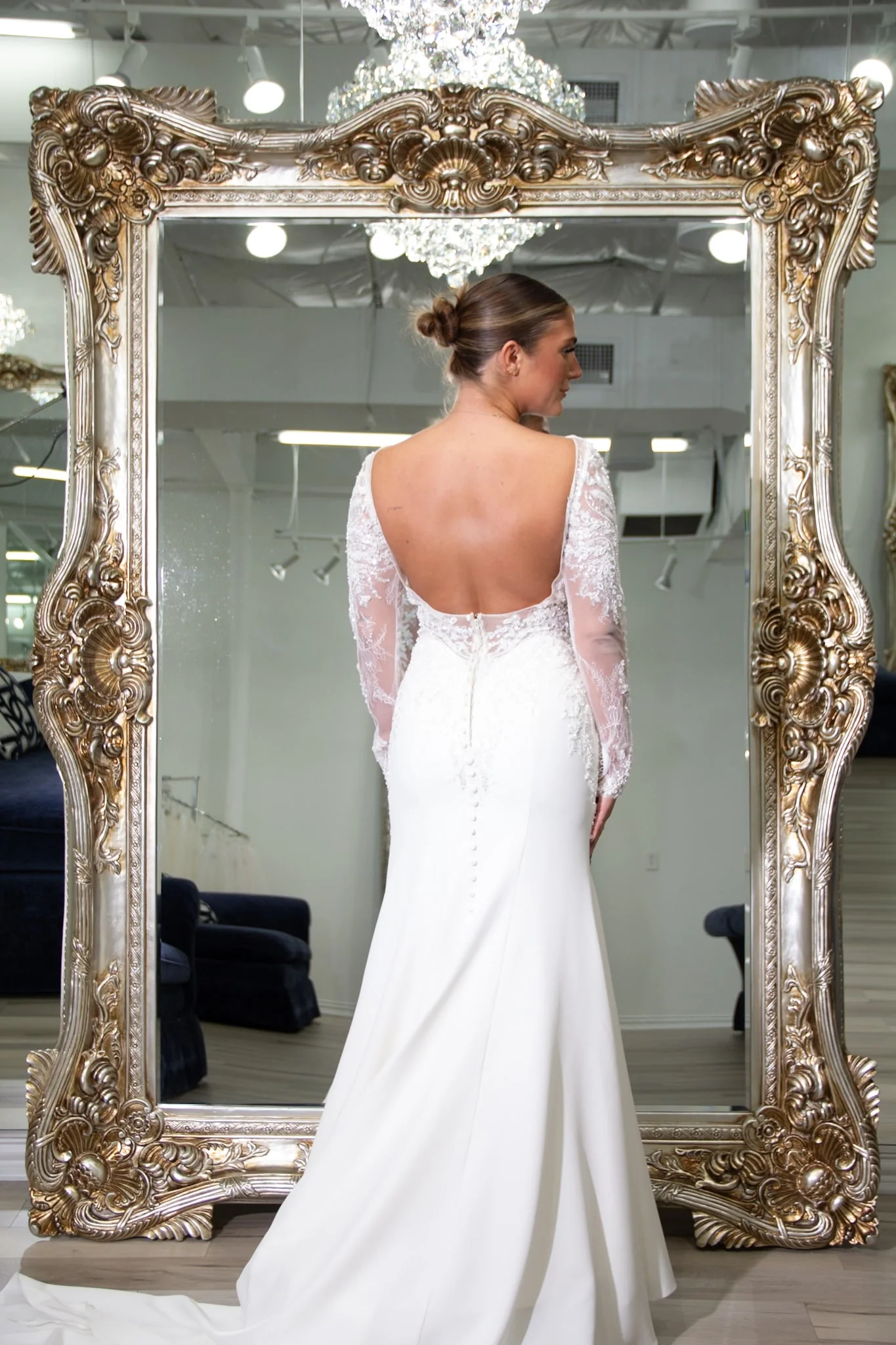 Allure One of a Kind Bridal Gown OOAK106 - Image 3