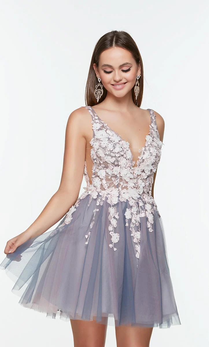 Alyce Paris Homecoming Dress 3107 - Image 3