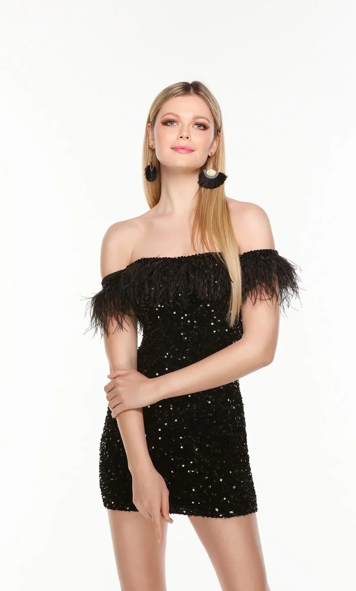 Alyce Paris Homecoming Dress 4606 - Image 5
