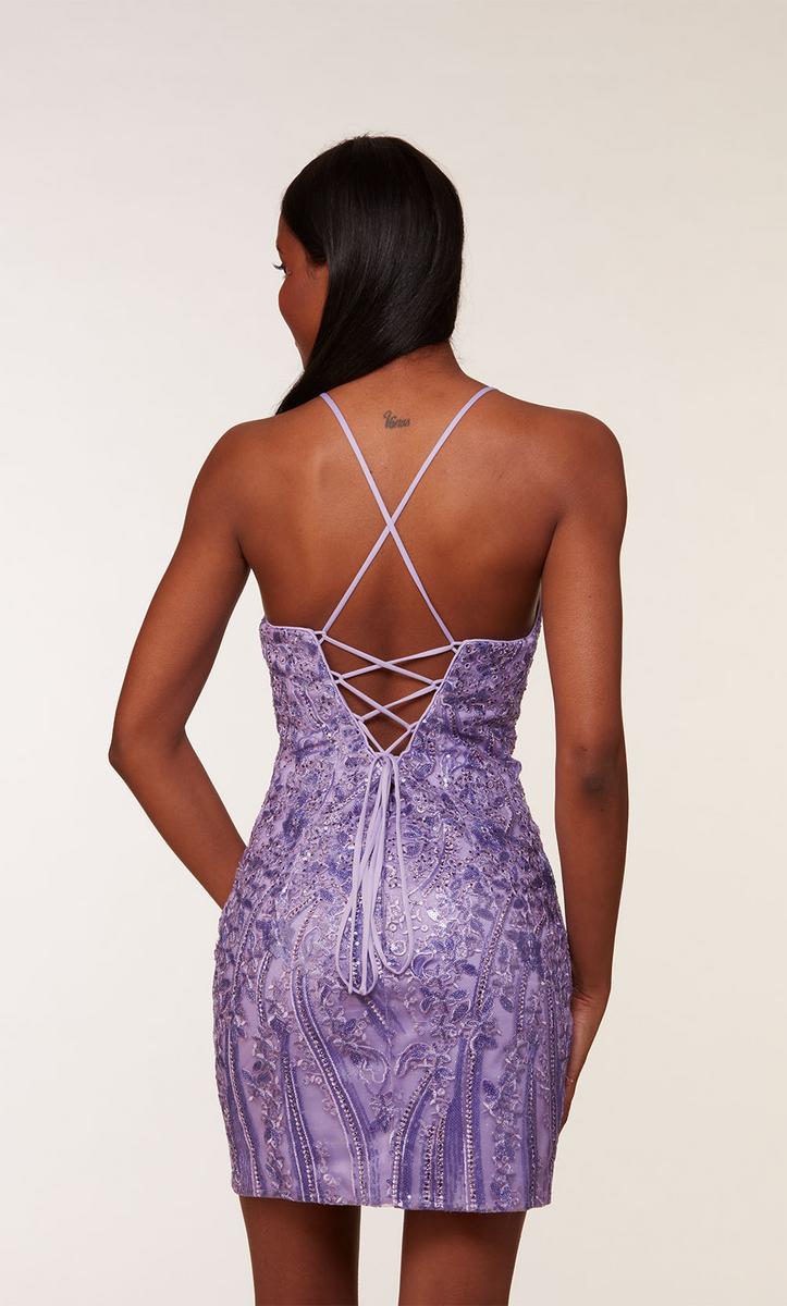 Alyce Paris Homecoming Dress 4615F23 - Image 6