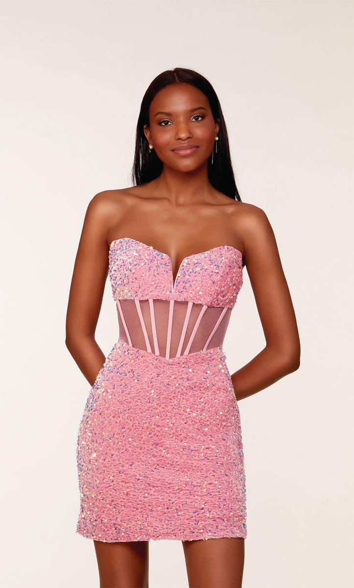 Alyce Paris Strapless Homecoming Dress 4792 - Image 21