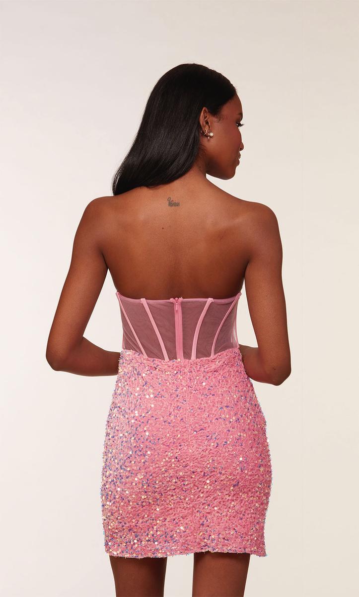 Alyce Paris Strapless Homecoming Dress 4792 - Image 22