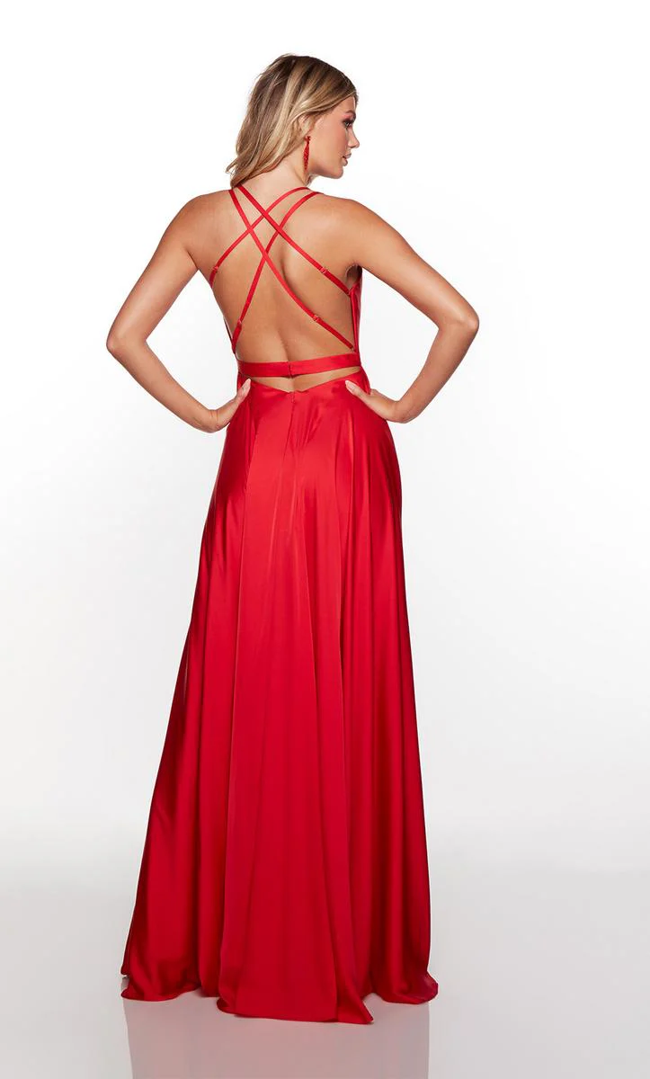 Alyce Long Prom Dress 61463 - Image 2