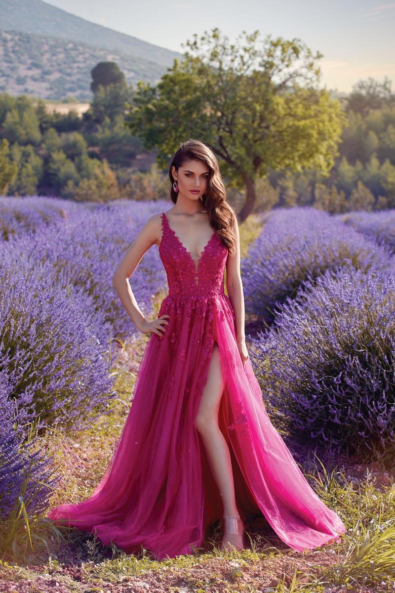 Alyce Paris Lace A-Line Prom Dress 61722 - Image 8