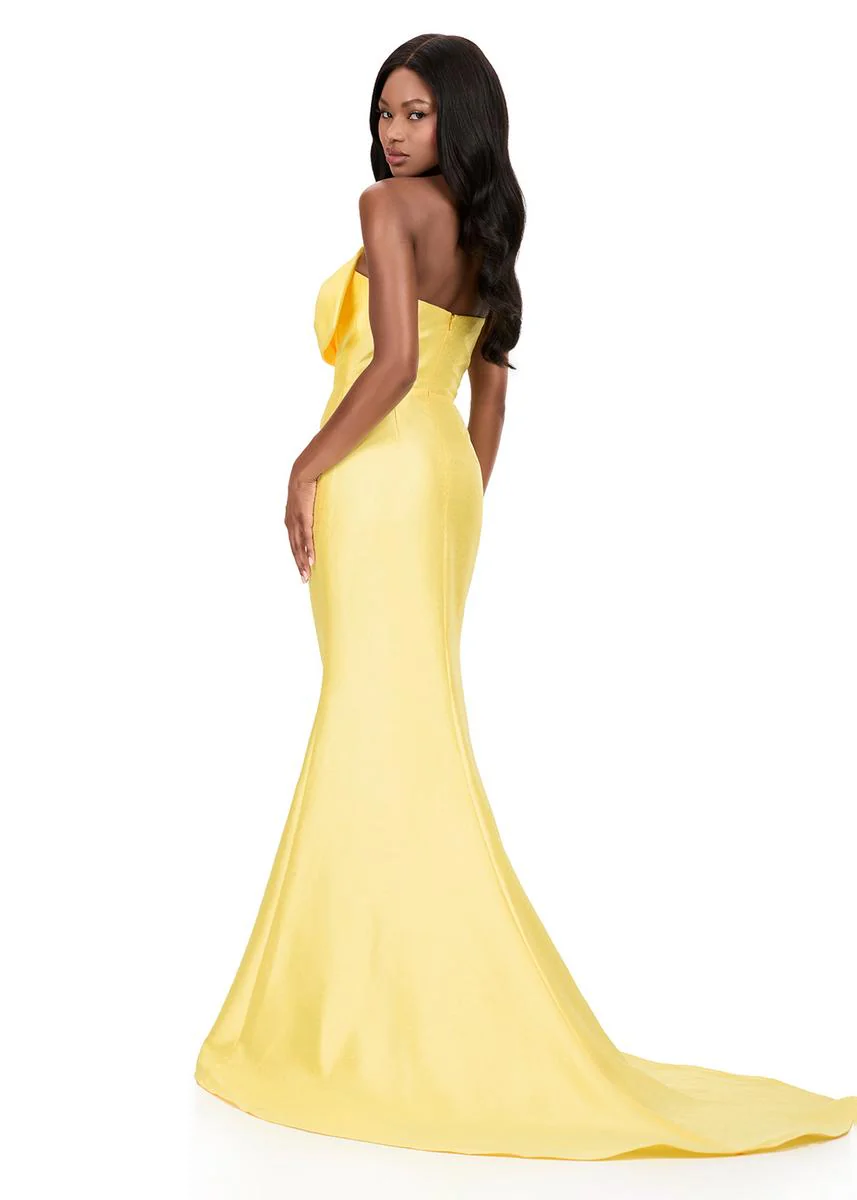 ASHLEYlauren Tight Bow Prom Dress 12279 - Image 10