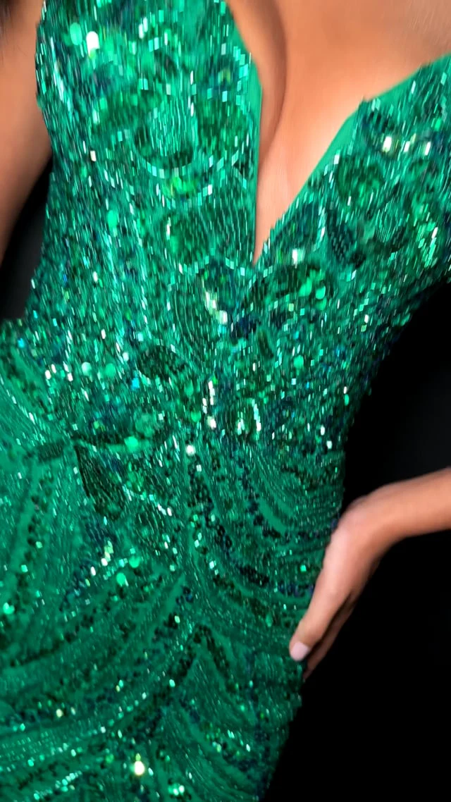 ASHLEYlauren Strapless Sequin Homecoming Dress 4500 - C - Image 20