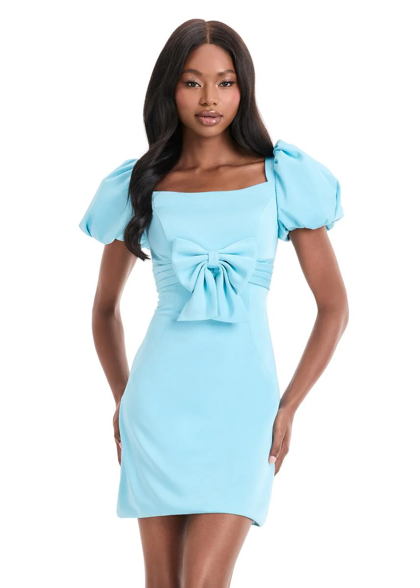 ASHLEYlauren Crepe Interview Pageant Dress 4955 - Image 3