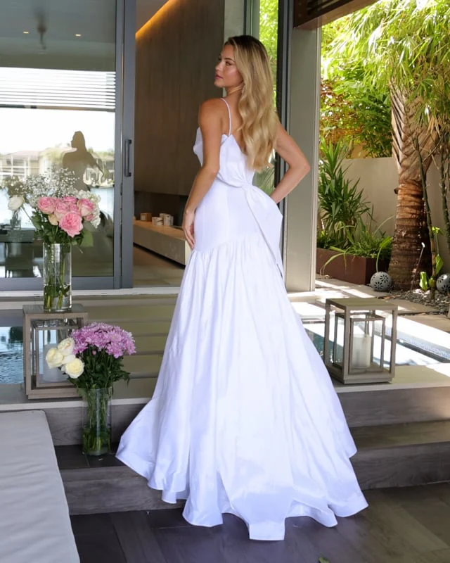 Ava Presley Cowl Neckline Drop Waist Prom Dress 26422 - Image 15