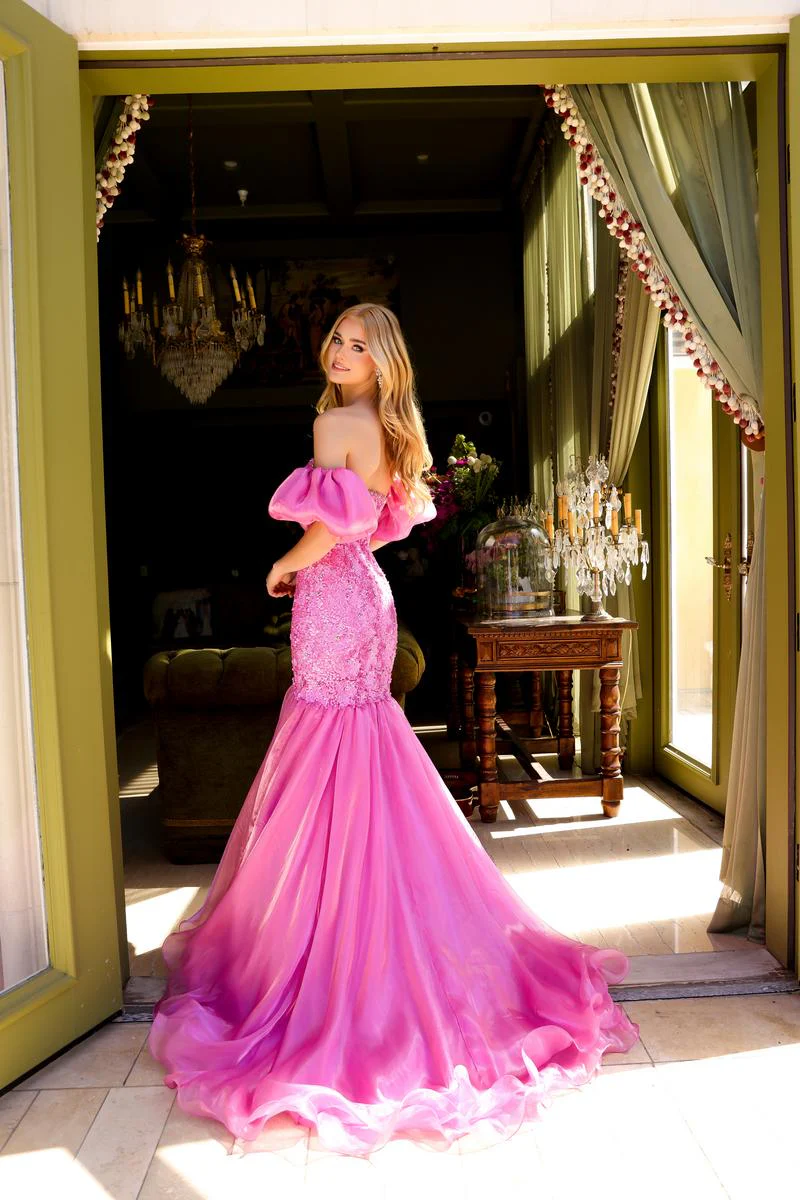 Ava Presley Mermaid Prom Dress 39570 - Image 2