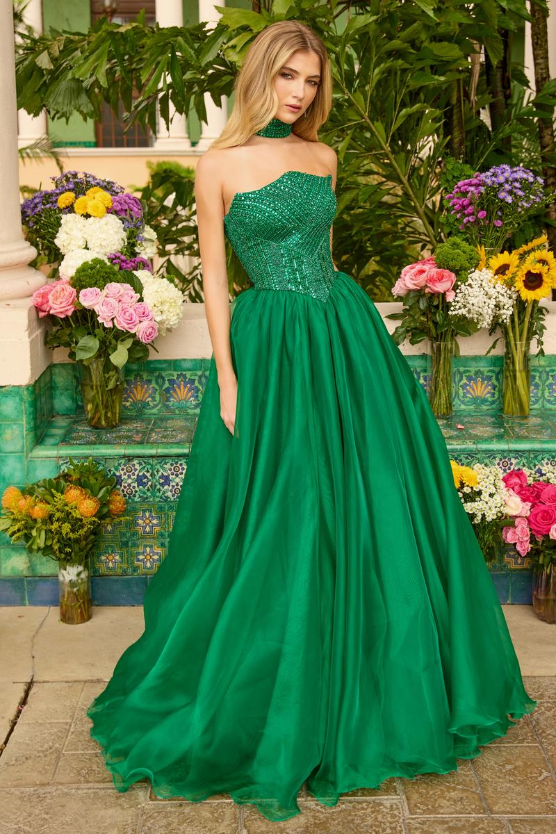 Ava Presley Ballgown Prom Dress 47255 - Image 6