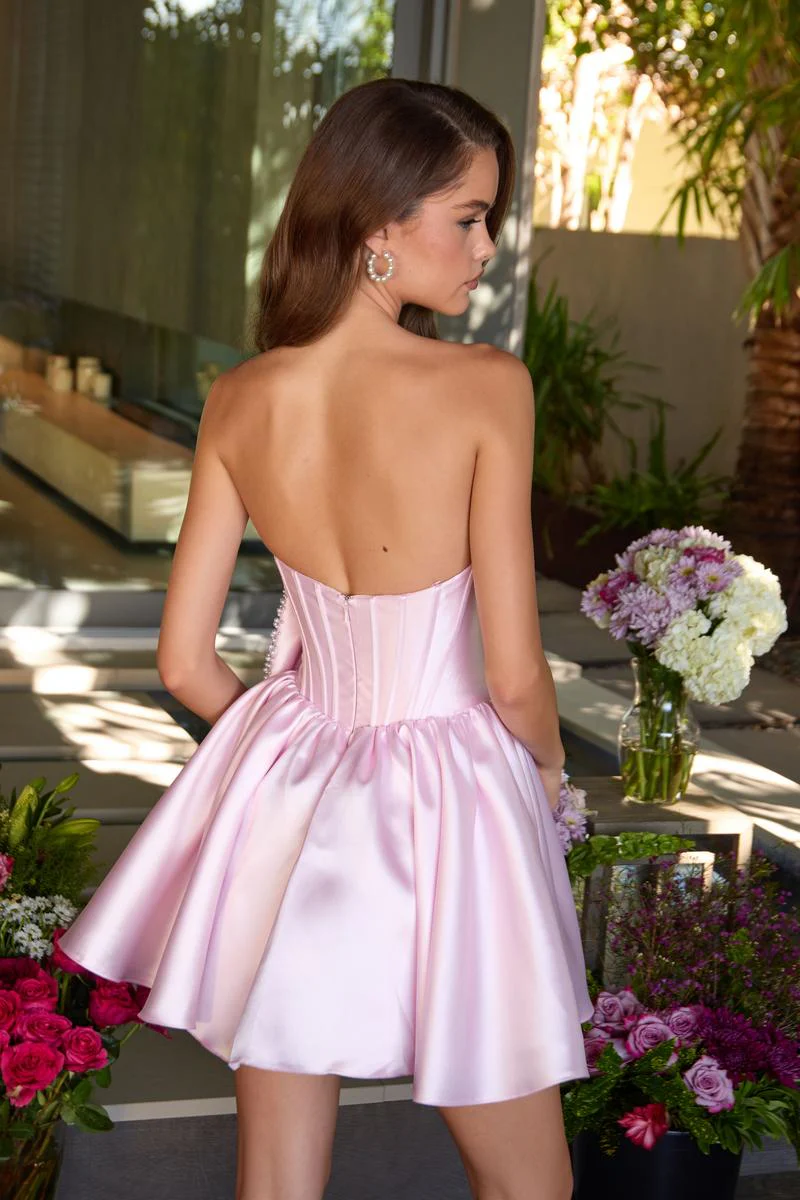 Ava Presley Poofy Barbie HoCo Dress 47298 - Image 18