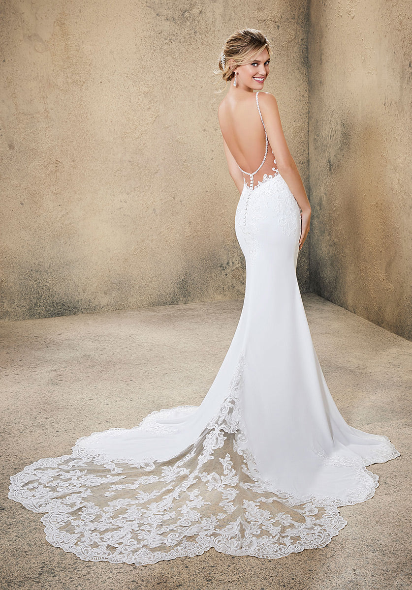 Blu Bridal by Morilee "Rasia" Wedding Dress 5773 - Image 3