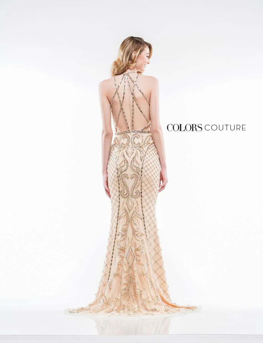 Colors Couture Dress J106 - Image 2