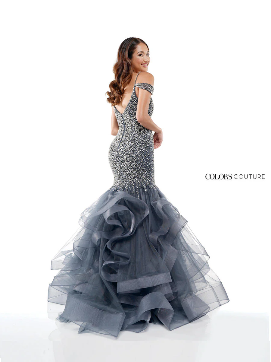 Colors Couture Dress J126 - Image 4