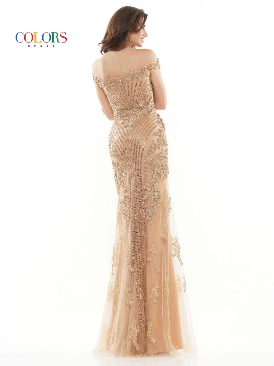Colors Dress Tight Beaded Prom Dress J131 - Image 111