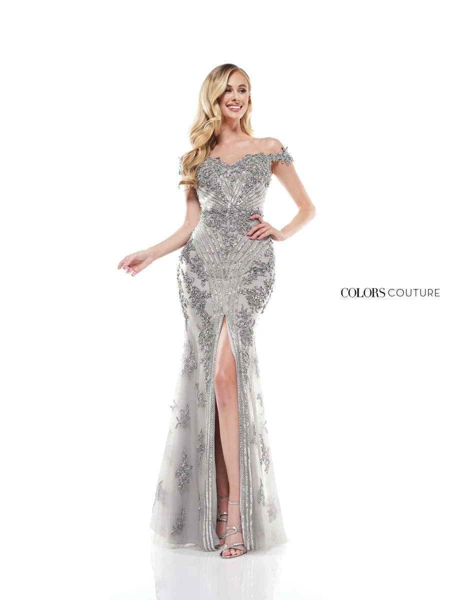 Colors Dress Tight Beaded Prom Dress J131 - Image 206