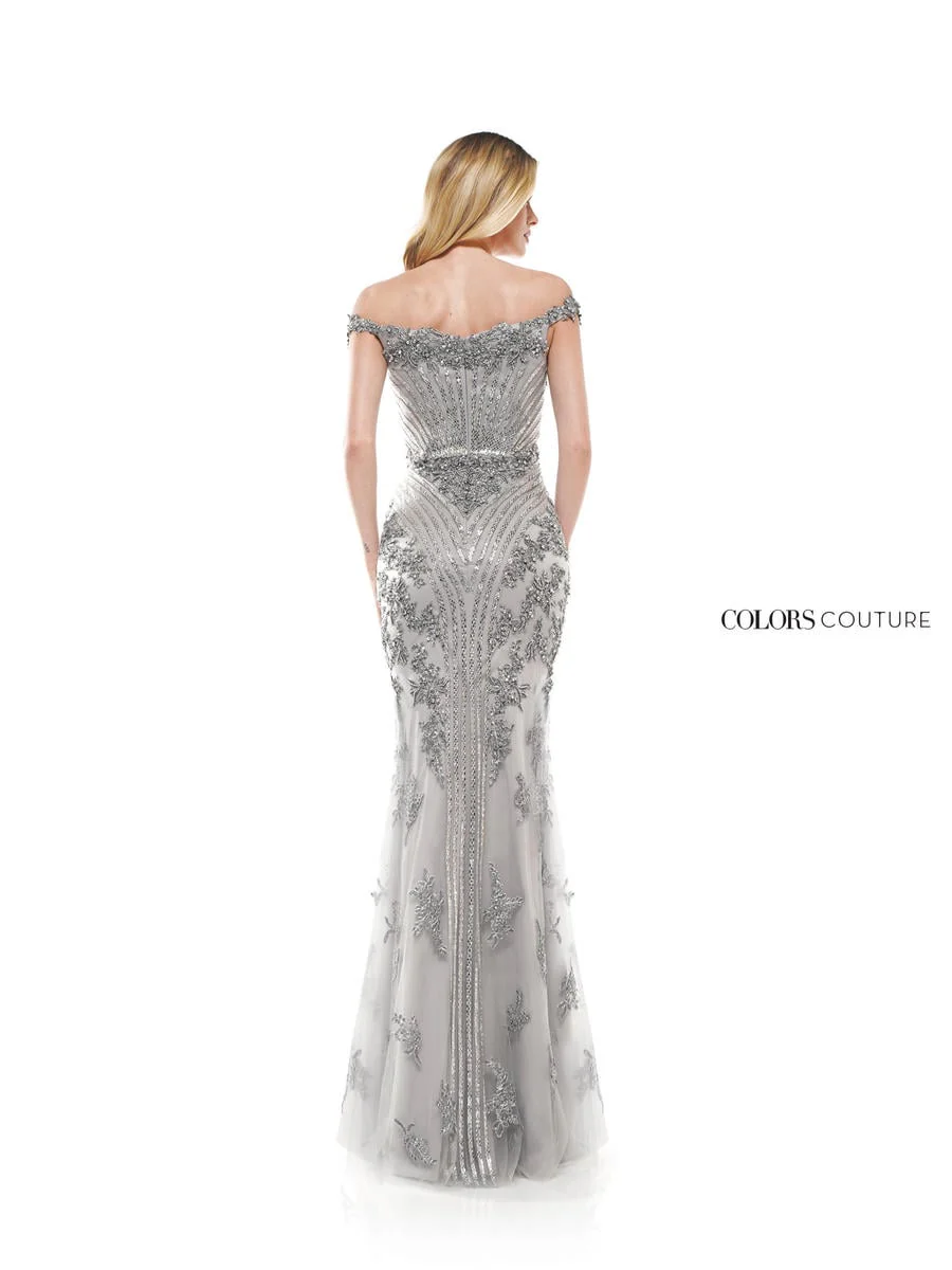 Colors Dress Tight Beaded Prom Dress J131 - Image 207