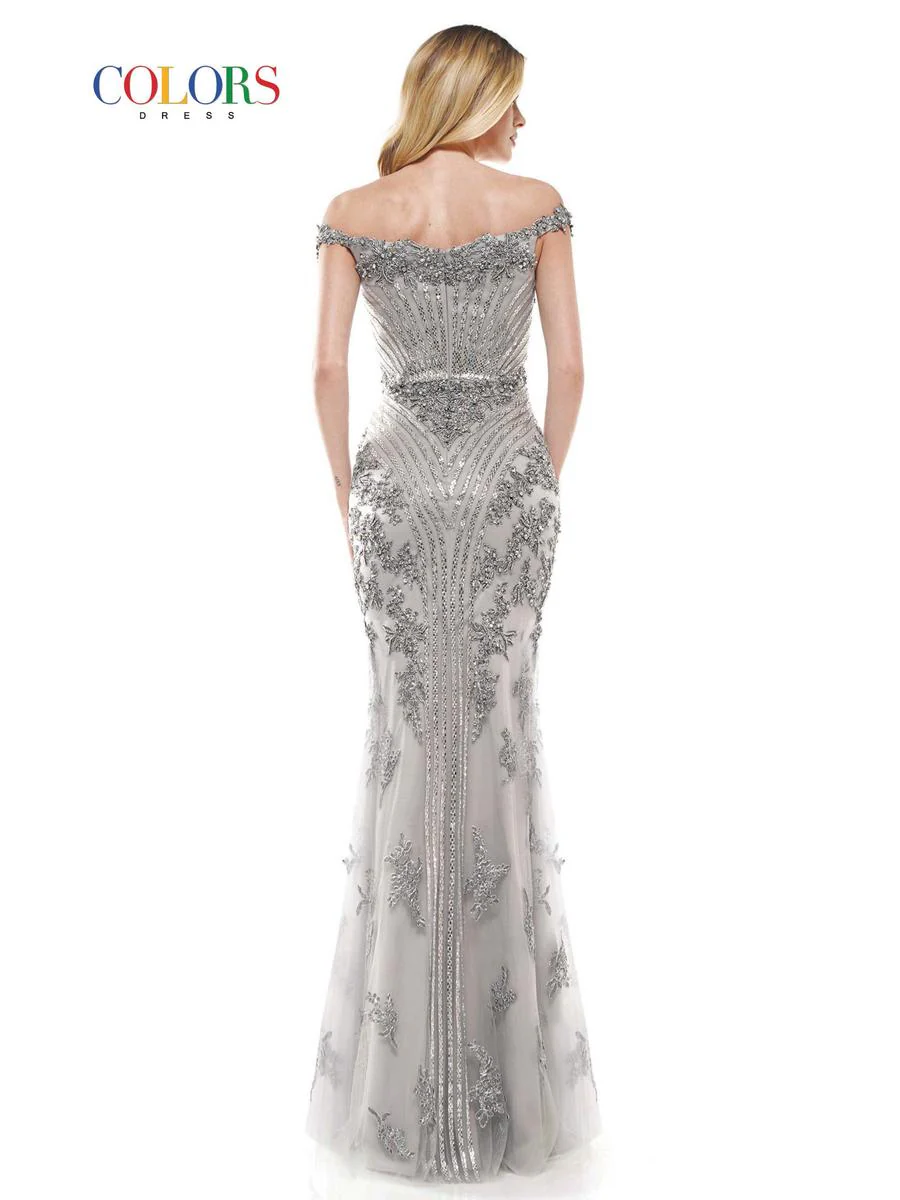 Colors Dress Tight Beaded Prom Dress J131 - Image 35