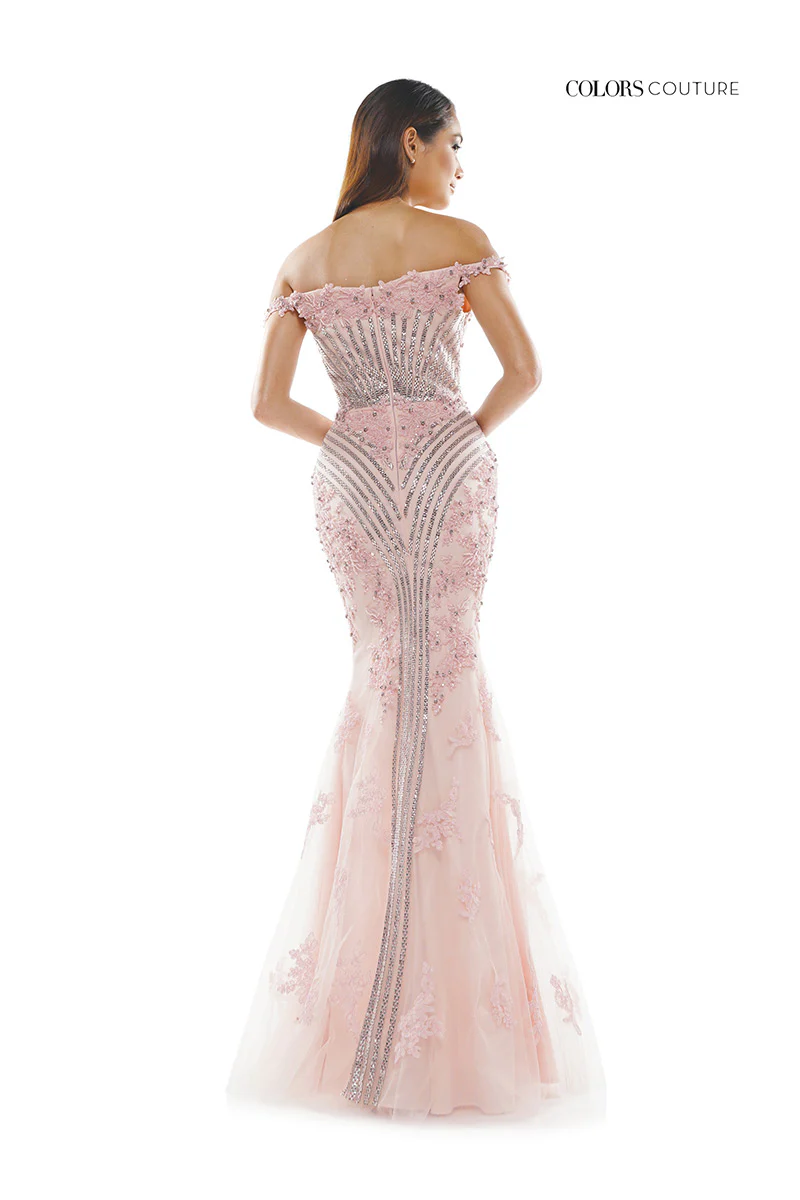 Colors Dress Tight Beaded Prom Dress J131 - Image 53