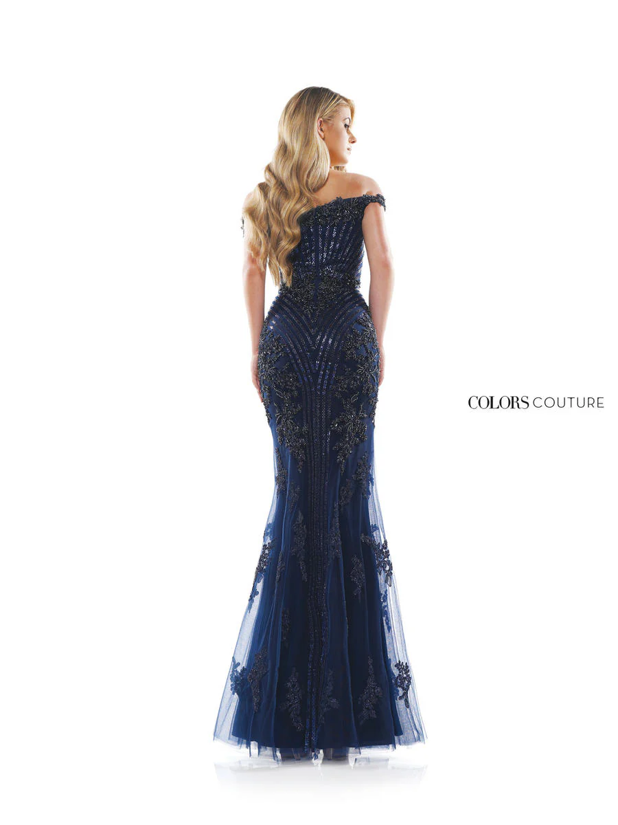 Colors Dress Tight Beaded Prom Dress J131 - Image 9