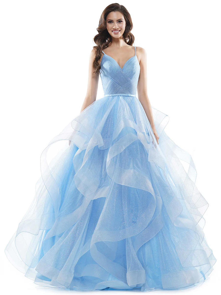 Colors Tiered Ruffle Prom Dress 2381 - Image 16
