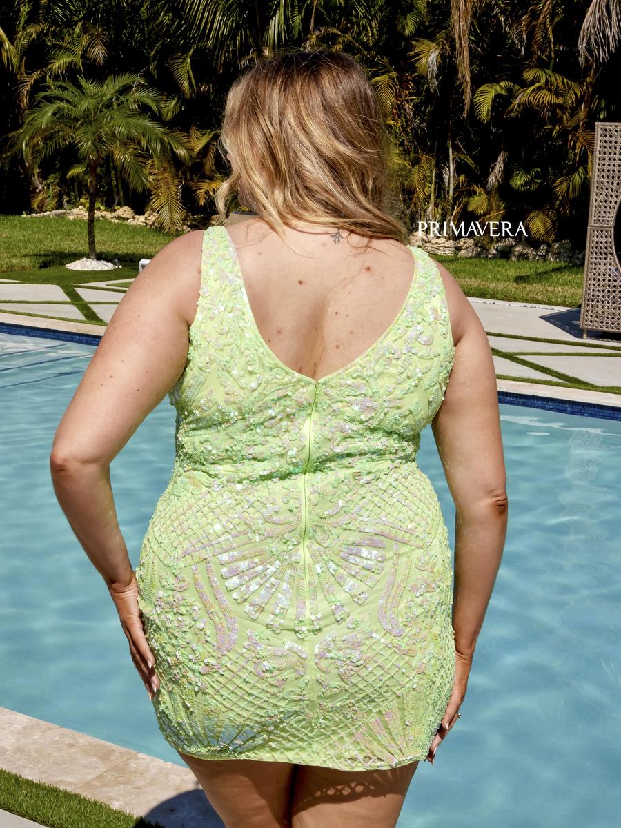 Curvy by Primavera Dress 14024 - Image 2