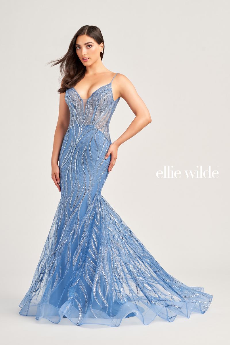 Ellie Wilde by Mon Cheri Mermaid Prom Dress EW35098 - Image 2