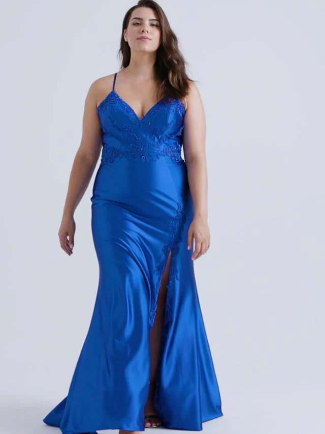 Faviana Plus Sizes Dress 9562 - Image 8