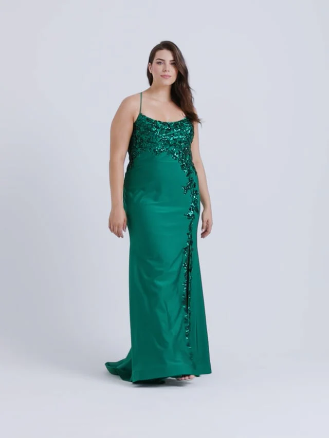 Faviana Plus Sizes Dress 9570 - Image 8