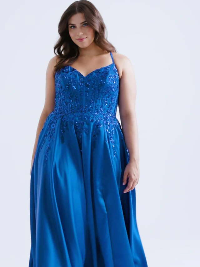 Faviana Plus Sizes Dress 9575 - Image 6