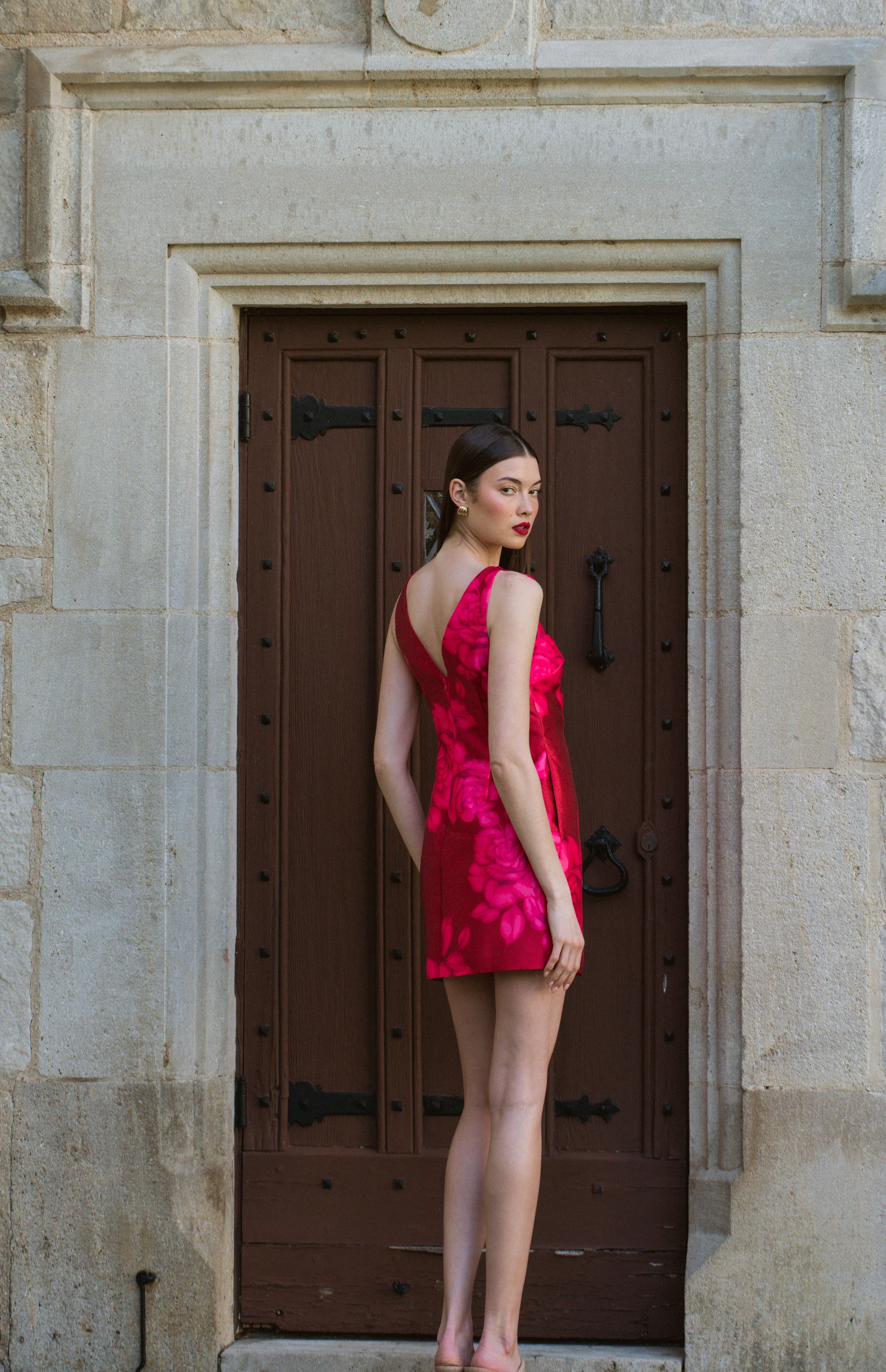 Hutch "Chesca" Floral Mini Dress 11184 - Image 3