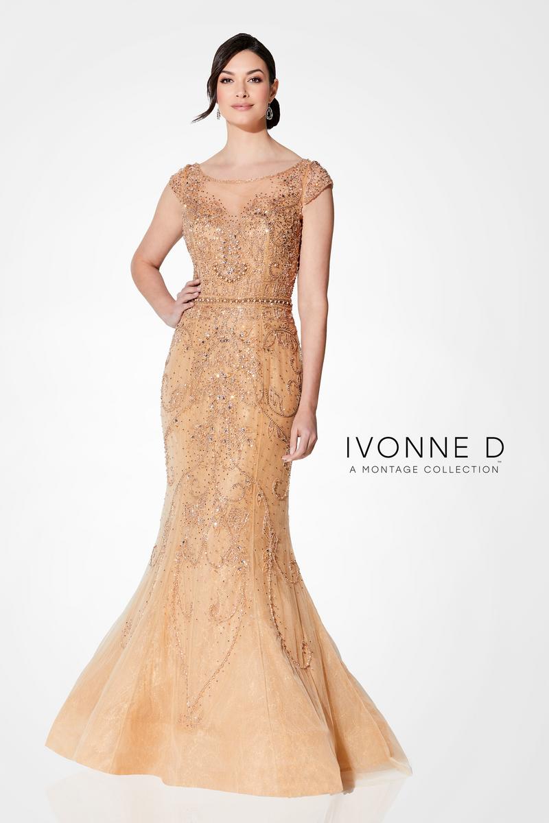 Ivonne D Fit and Flare Evening Dress 117D66 - Image 4